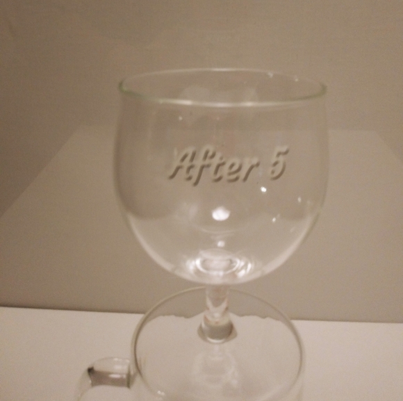 Before 5 After 5 Glass Cup - Picture 9 of 9